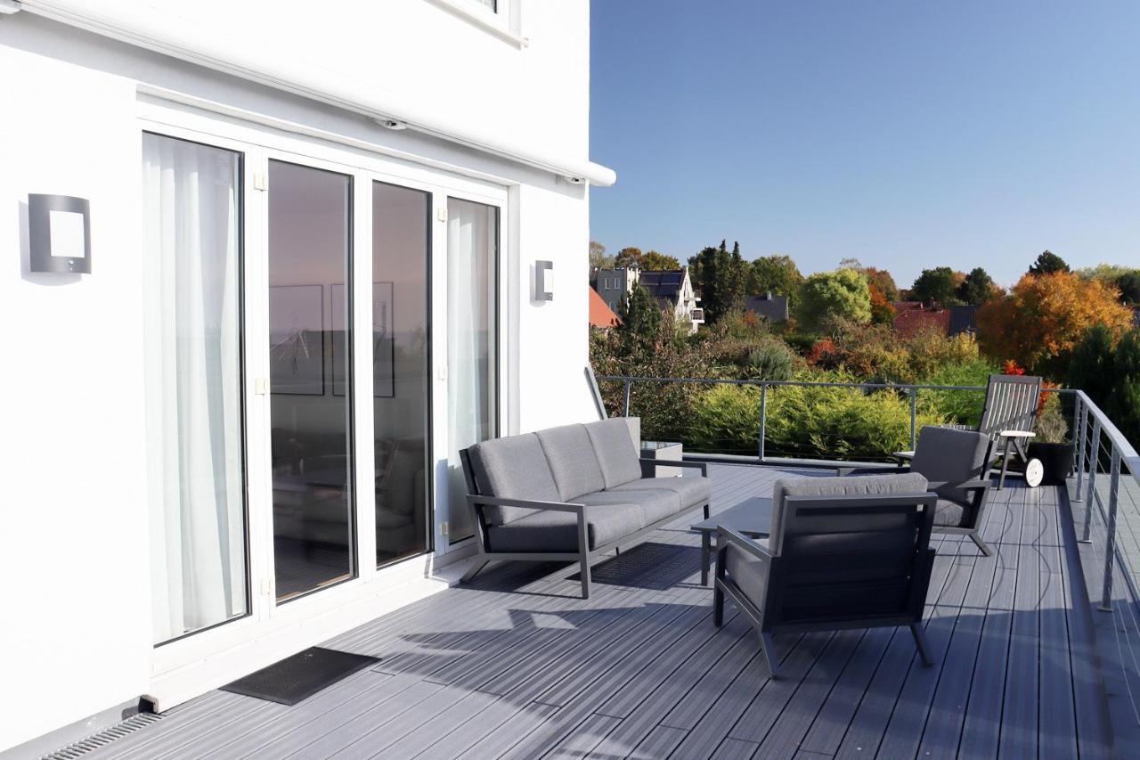 זירקסדורף Grosse Penthouse Ferienwohnung Mit Meerblick, Sonnenterrasse & Luxusbad Von "Momentic" מראה חיצוני תמונה