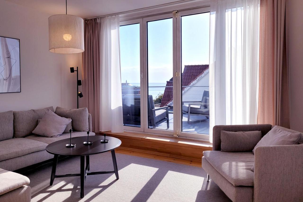 זירקסדורף Grosse Penthouse Ferienwohnung Mit Meerblick, Sonnenterrasse & Luxusbad Von "Momentic" מראה חיצוני תמונה